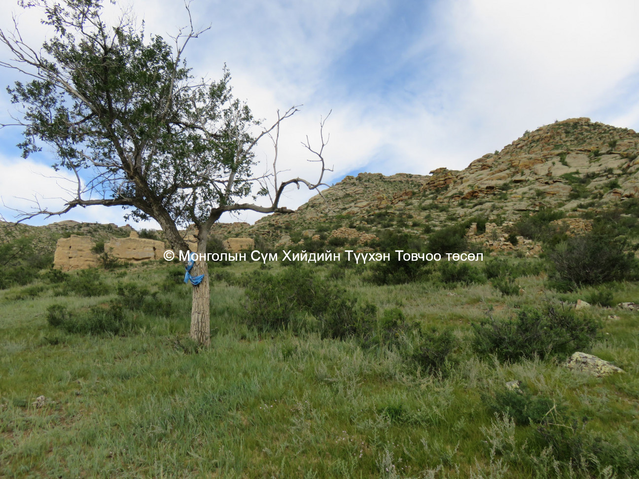 View to temples made by stone and temple made of m